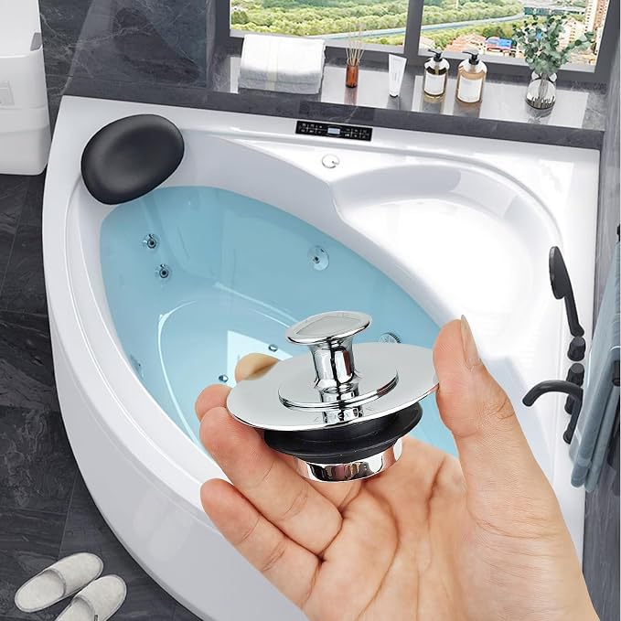 LEKEYE Shower Drain Hair Catcher | Bathtub Stopper/Shower Drain Cover/Drain - Image 7