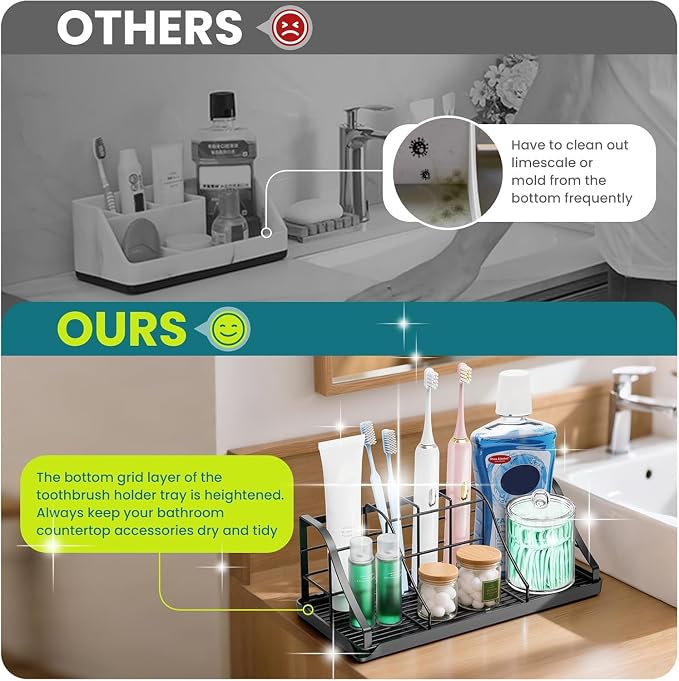 Bathroom Toothbrush Holder Set - Image 5
