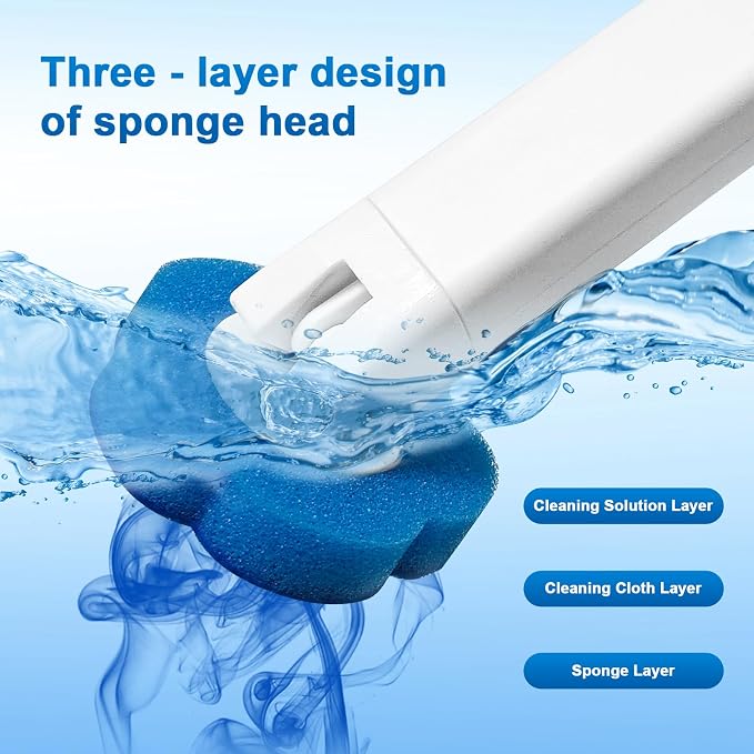 Disposable Toilet Brush Wand Starter Kit - Image 3