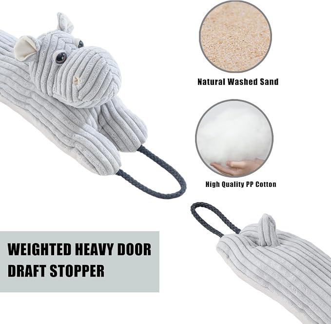Under Door Draft Stopper Decorative Wind Stopper 38 inch - Image 3