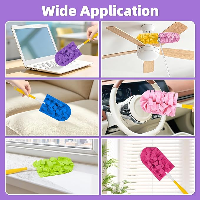18 PCS Microfiber Reusable Duster Refills - Image 6