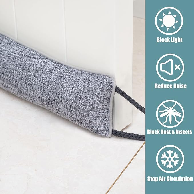 Under Door Draft Stopper 38 inch Wind Stopper - Image 4