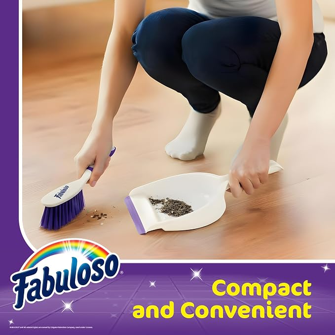 Fabuloso Brush and Dustpan Set, hanging hole - Image 3