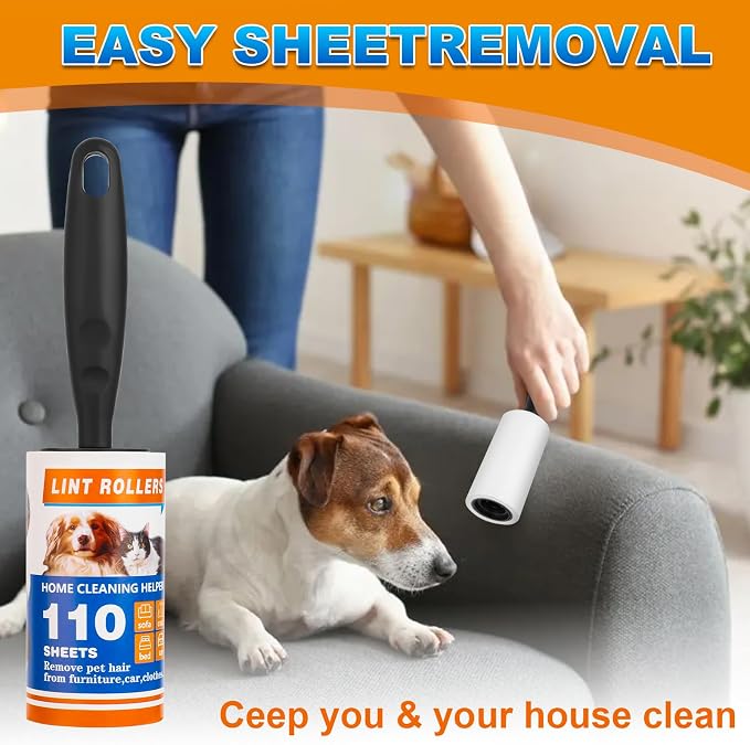 Lint Roller, Extra Sticky, 660 Sheets - Image 5