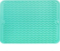 MicoYang Silicone Dish Drying Mat — Quick-Dry Ridges Counter & Sink Pad by MicoYang