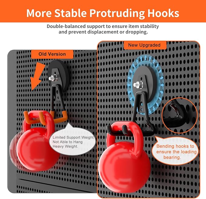 ENUODA Strong Magnetic Hooks Heavy Duty Upgraded Large Magnets - Image 9