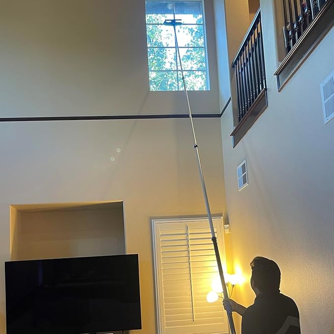 20 Foot High Ceiling Fan, Cobweb Duster - Image 6