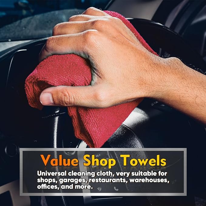 HOMEXCEL Microfiber Cleaning Cloth 400 PK, Towels - Image 2