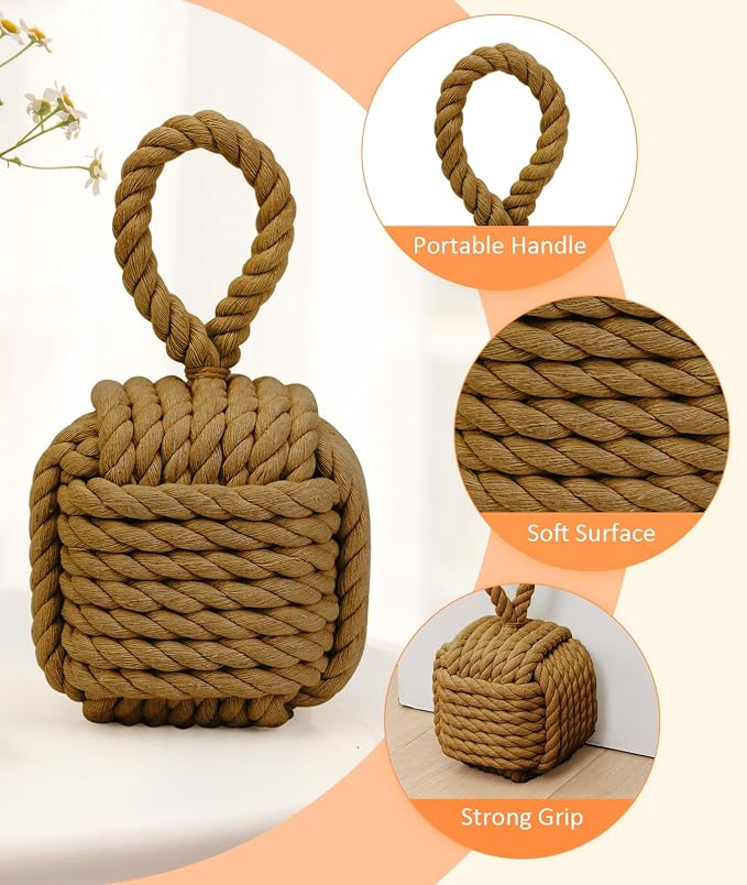 2Pack Decorative Door Stoppers - Image 4