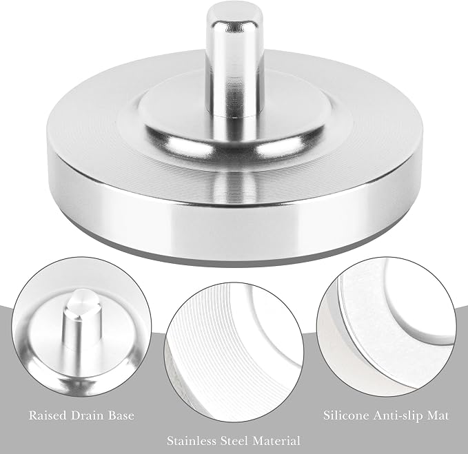 Silver Electric Toothbrush Holder - Image 3