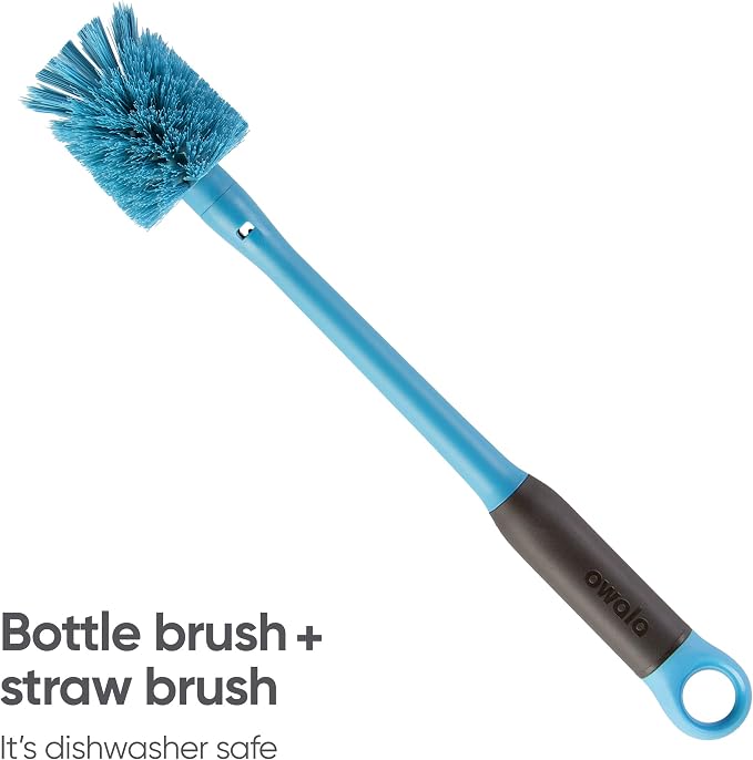 Owala 2-in-1 Water Bottle Brush Cleaner and Water Bottle Straw Cleaner Brush - Image 3
