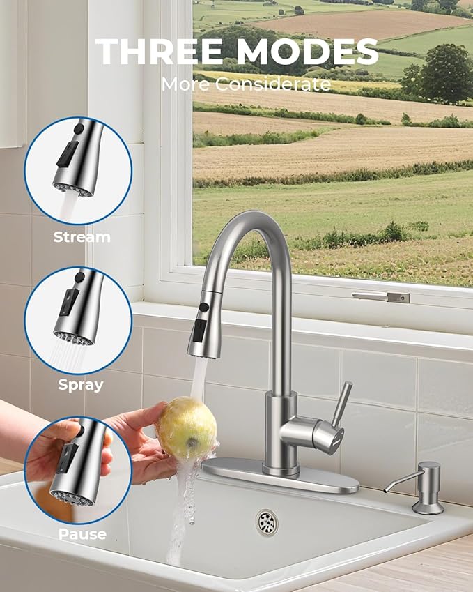 WEWE Touchless Kitchen Faucet - Image 5