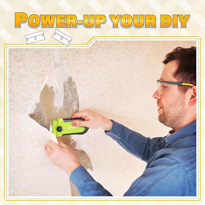 DIYSELF 2 Pack Razor Blade Scraper Tool - Image 3