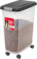 IRIS USA Dog Food Storage Container, Made in USA | Wheels by IRISUSA