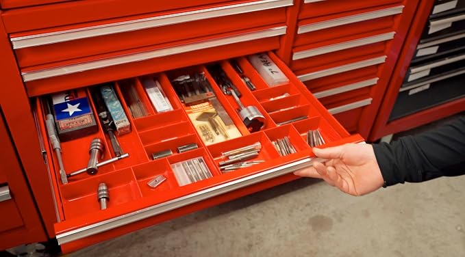 Ernst Manufacturing 10 Compartment Drawer Organizer: Heavy Duty Stackable Tray - Image 2