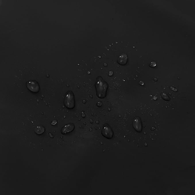 Barossa Design Black Stall Shower Curtain Liner 36" W x 72" H - Image 5