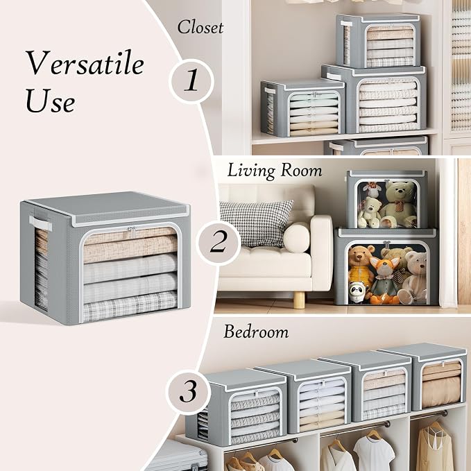 Yecaye Clothes Storage Bins - Image 5