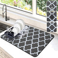 Dish Drying Mat for Kitchen Counter, Non-slip Drying Mat for Coffee Machine by Etomiel