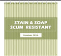 EHZNZIE Sage Shower Curtain Liner 72x72, PEVA Waterproof Bath Curtain, No by EHZNZIE