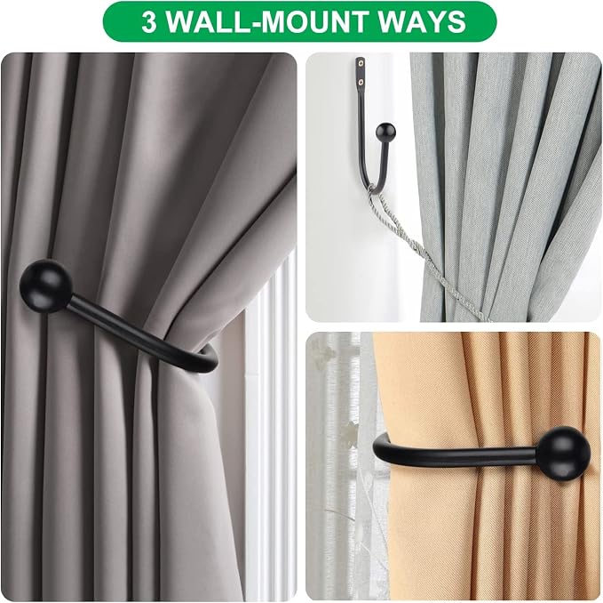 Curtain Holdback Tieback, Curtain Holdbacks Tiebacks Retro Window Decoration - Image 5