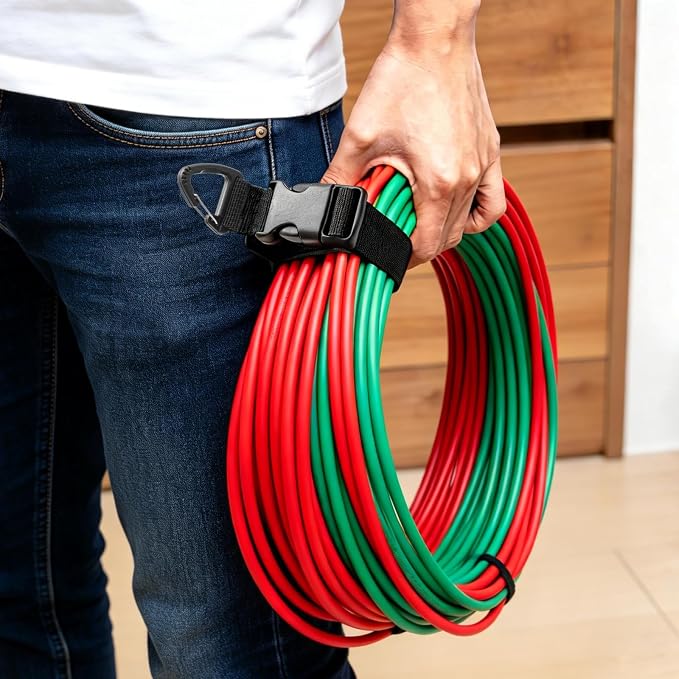 32-Pack Heavy Duty Extension Cord Organizer - Image 6