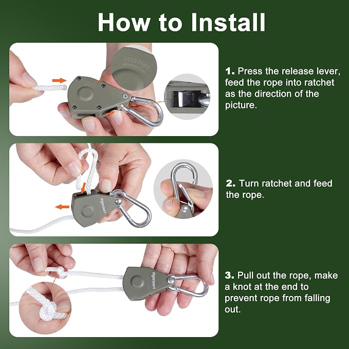 Vigorport Retractable Travel Clothesline, Portable Clothes Laundry Line - Image 9