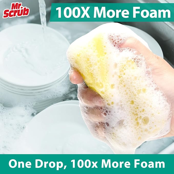 Mr. Scrub Sponges Kitchen Scrub Dish Sponge Scouring Pad, 36 Pack Cleaning - Image 5