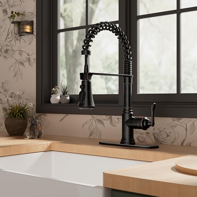 FORIOUS Rustic Kitchen Faucet - Image 3