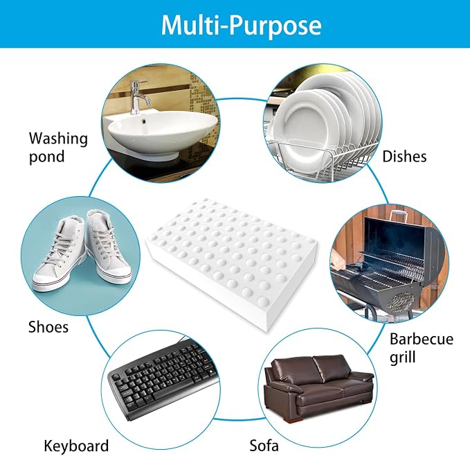 SmilinFit Magic Sponge Erasers, 20 Pack 2X Density Stronger Melamine Sponge - Image 6
