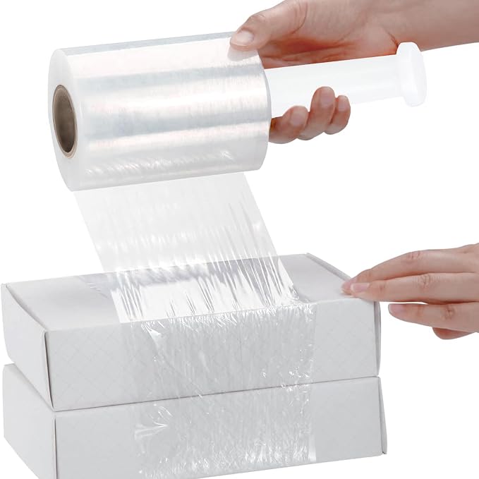 PSBM 36 Rolls 3 Inch x 1000 Feet 50 Gauge Mini Stretch Film/Wrap - Image 6