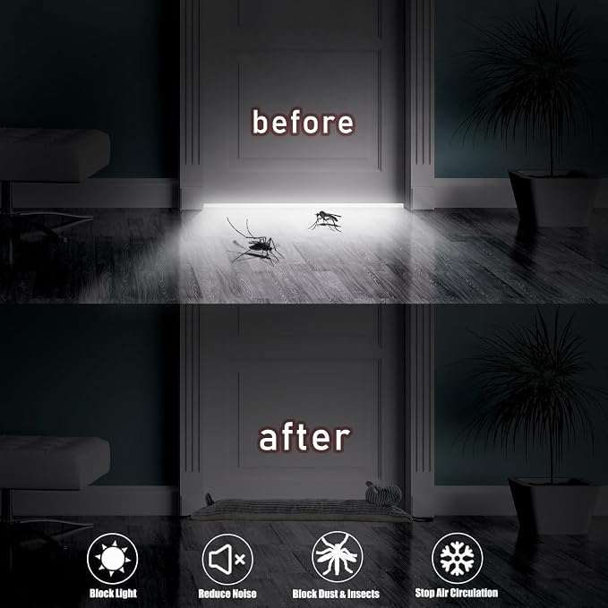 Under Door Draft Stopper Decorative Wind Stopper 32 inch - Image 5