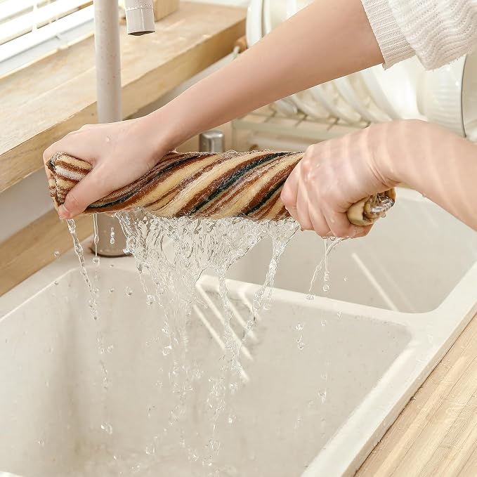 Kitchen Dish Towels for Drying Dishes, Large Cotton Kitchen Towels, Stripped - Image 8