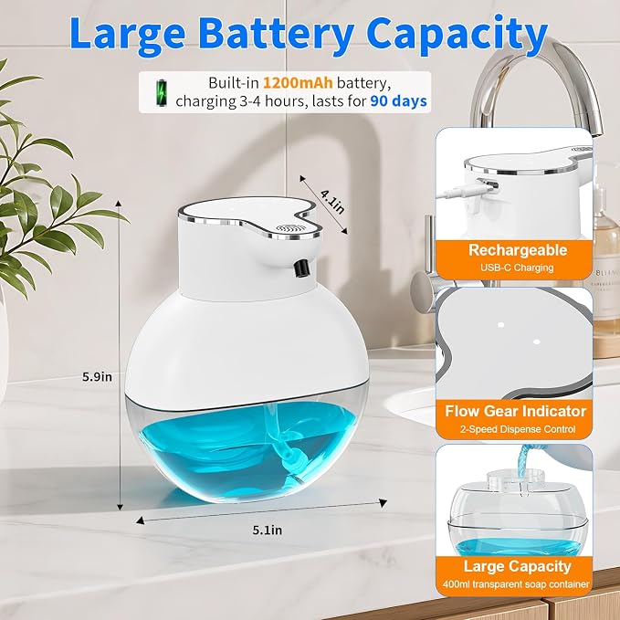 Automatic Liquid Soap Dispenser Touchless | Liquid Soap Dispenser - Image 3