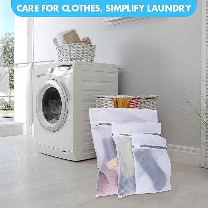 Mesh Laundry Bags for Delicates, Lingerie Bags for Washing Delicates, Garment - Image 7