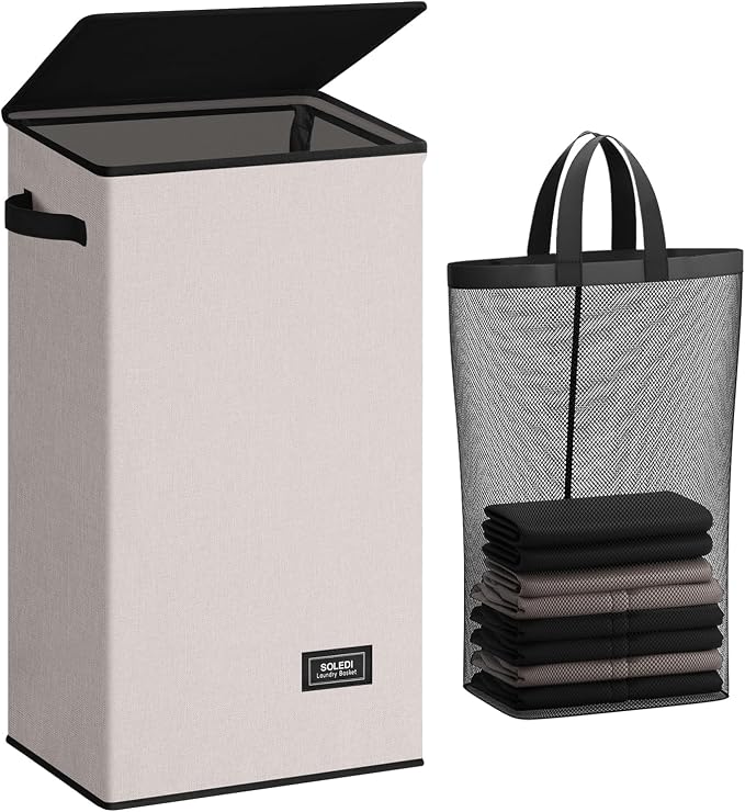 SOLEDI 100L Laundry Hamper by SOLEDI