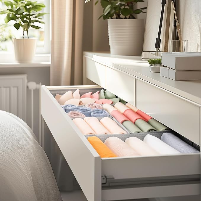 Drawer Organizer Clothes, 21 Pack Dresser Organizer - Image 8