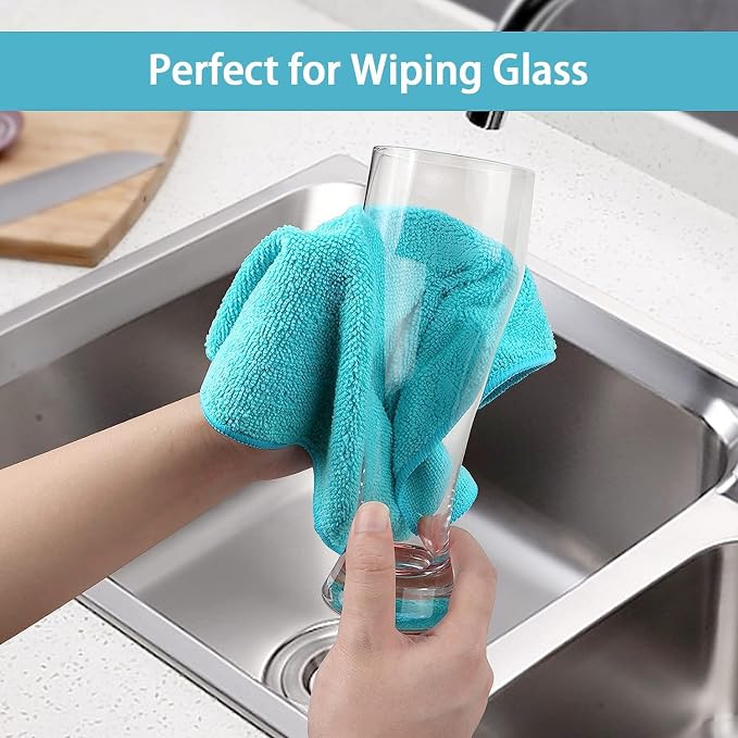 HOMEXCEL Microfiber Cleaning Cloth 800 Pack, Microfiber Towel - Image 5
