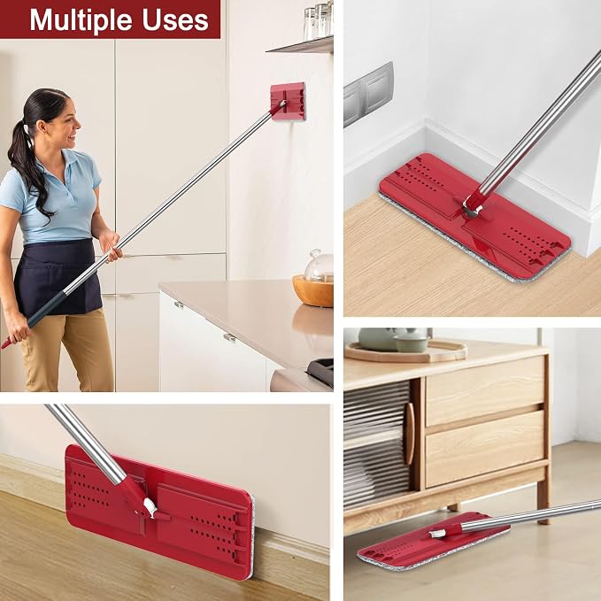 BOSHENG Hands-Free Mop and Bucket Set - Image 4