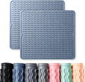 2 Pack Caketime Silicone Dish Drying Mat by CAKETIME