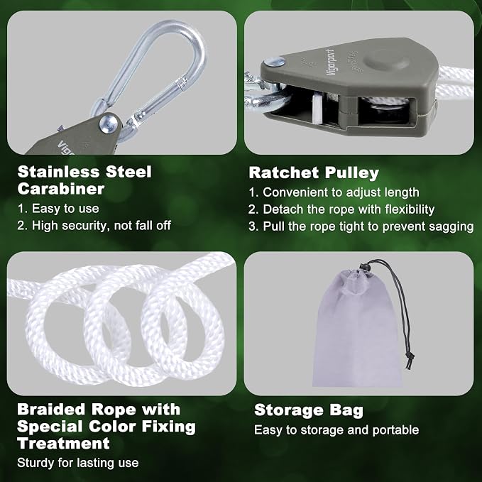 Vigorport Retractable Travel Clothesline, Portable Clothes Laundry Line - Image 6