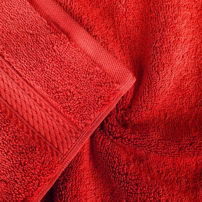 SUPERIOR Egyptian Cotton Plush & Absorbent, Hand Towel Set of 4, Soft Luxury - Image 4