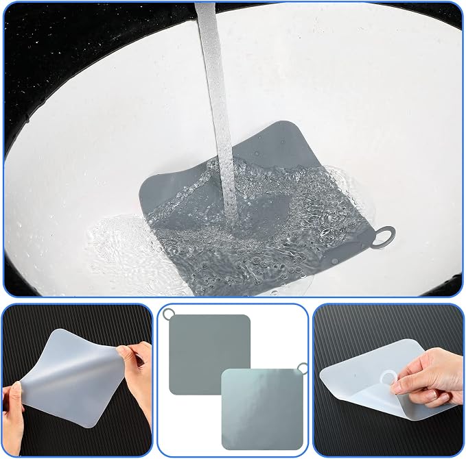 6 Pack Drain Covers for Bugs, 6 X 6 Inch, Anti Odor and Cockroach, Kitchen - Image 5