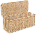 Cable Management Box, Handmade Rattan Cord Organizer by Cantalop