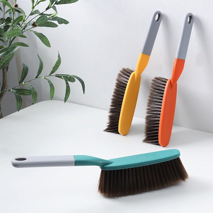 1 Pack 15" Hand Broom Brush, Soft Bristle Cleaning Brush, Counter Brush - Image 6