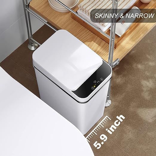 2.5 Gallon Smart Trash Can Sensor Motion - Image 3