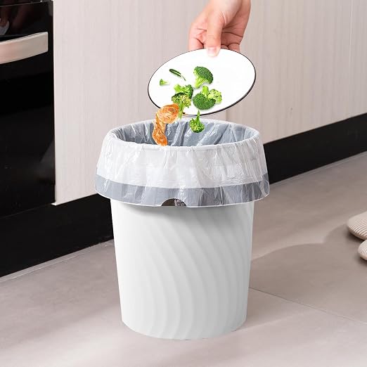 YGJT Small Trash Can, 6 Pack 1.8 Gallons Bathroom Trash Can - Image 4