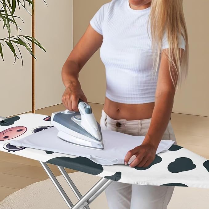 Cute Cow Pattern Ironing Board Cover 14x45 Ironing Board Cover, Resist - Image 3