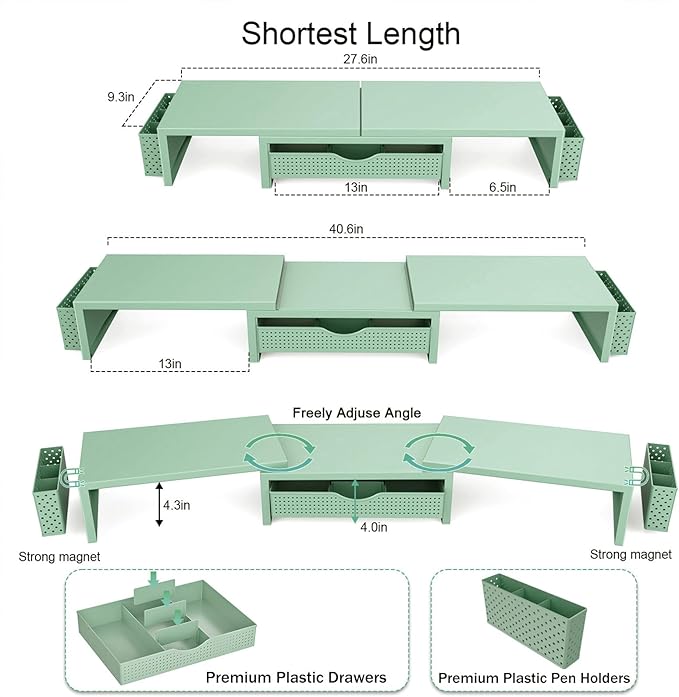 gianotter Dual Monitor Stand Riser - Image 4