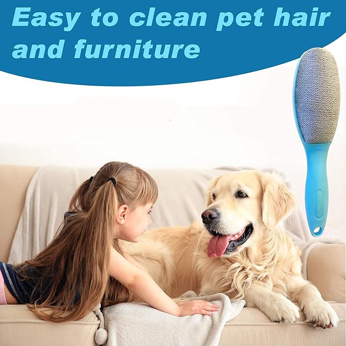 4Pack 2Colors Lint Brush for Clothes Furniture Couch, Lint Brush Pet Hair - Image 5