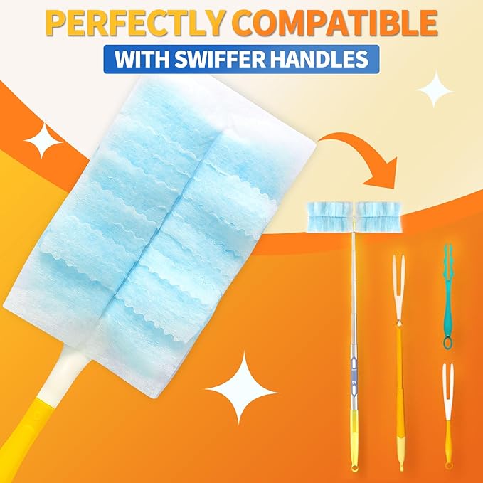 60 Count Electrostatic Duster Refills Compatible - Image 5